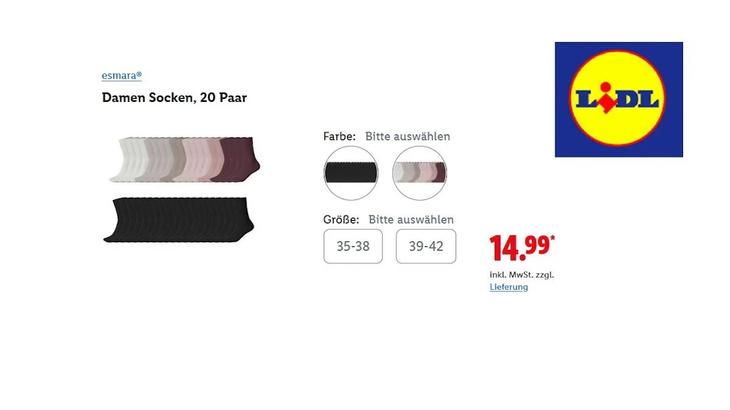ESMARA Socken 20er