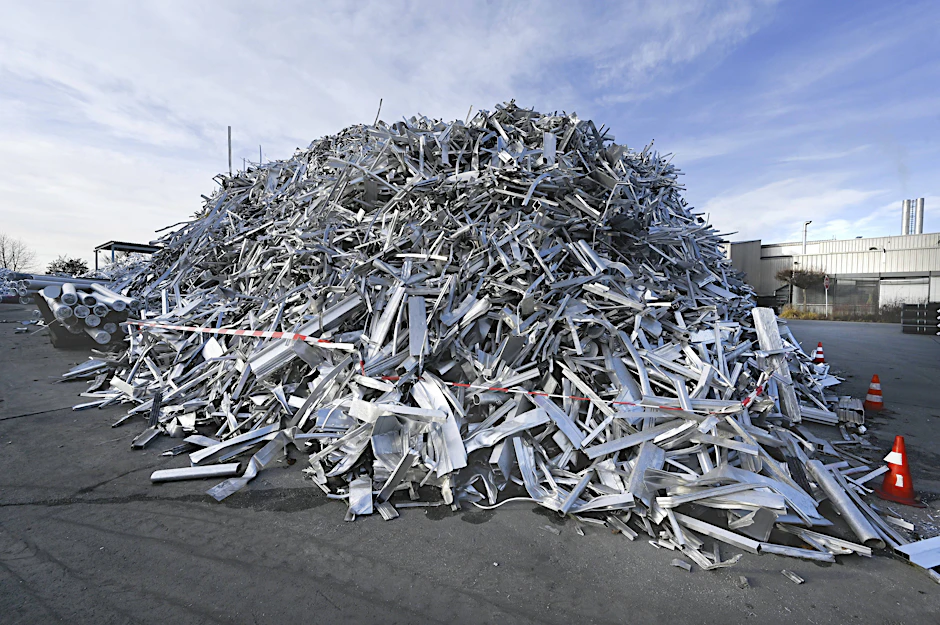 Im Landkreis Börde Stahlen Diebe mehrere hundert Kilogramm Aluminiumschrott.