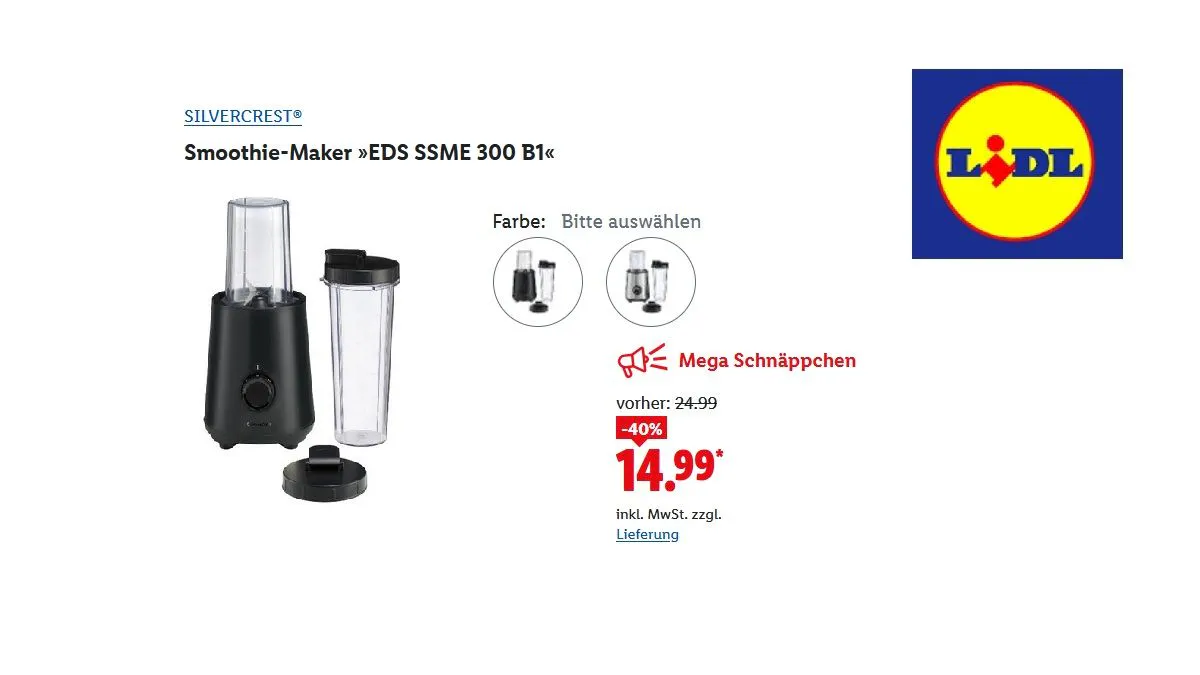 SILVERCREST Smoothie-Maker