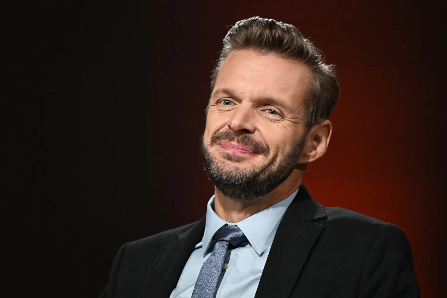 Comedian Florian Schröder steht immer und überall zu all seinen Witzen: hier auf der Buchmesse Frankfurt.