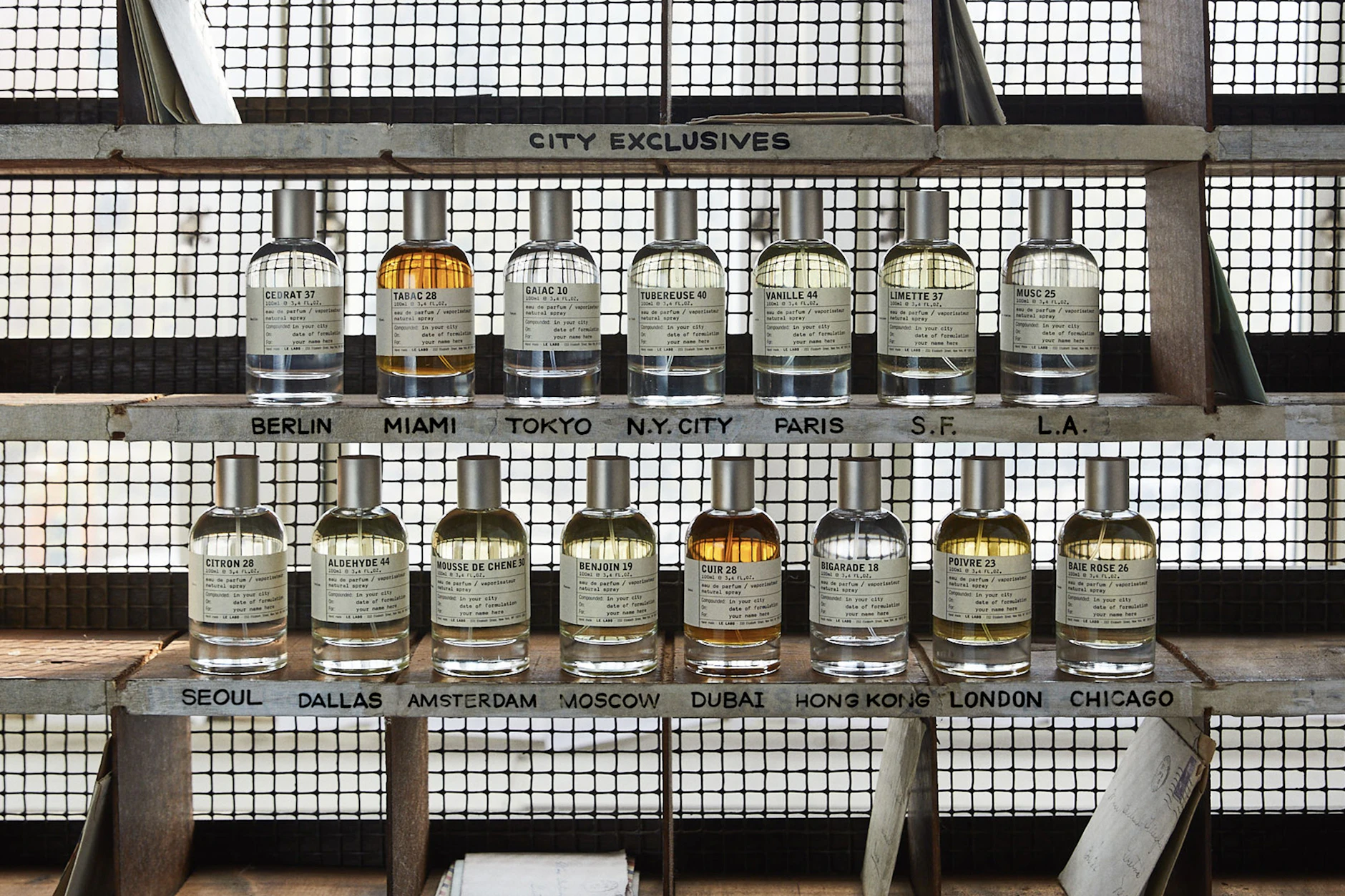 Von Berlin bis Chicago: die „City Exklusiv Düfte“ von Le Labo.