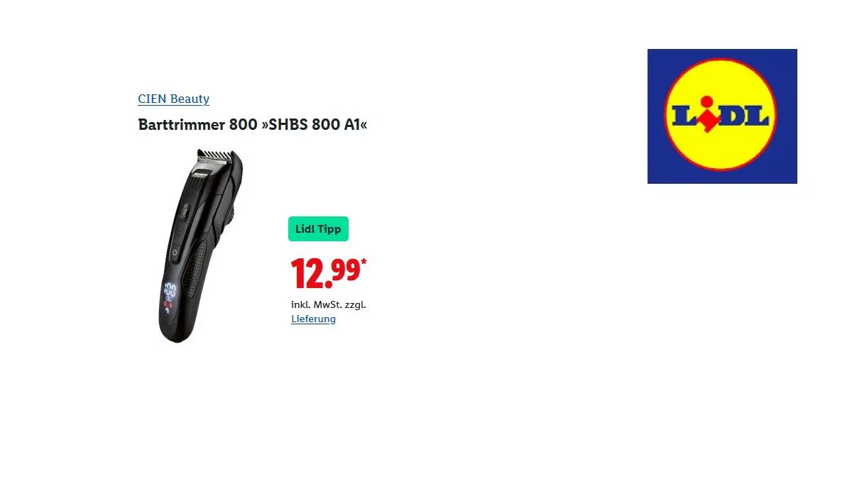 CIEN BEAUTY Barttrimmer