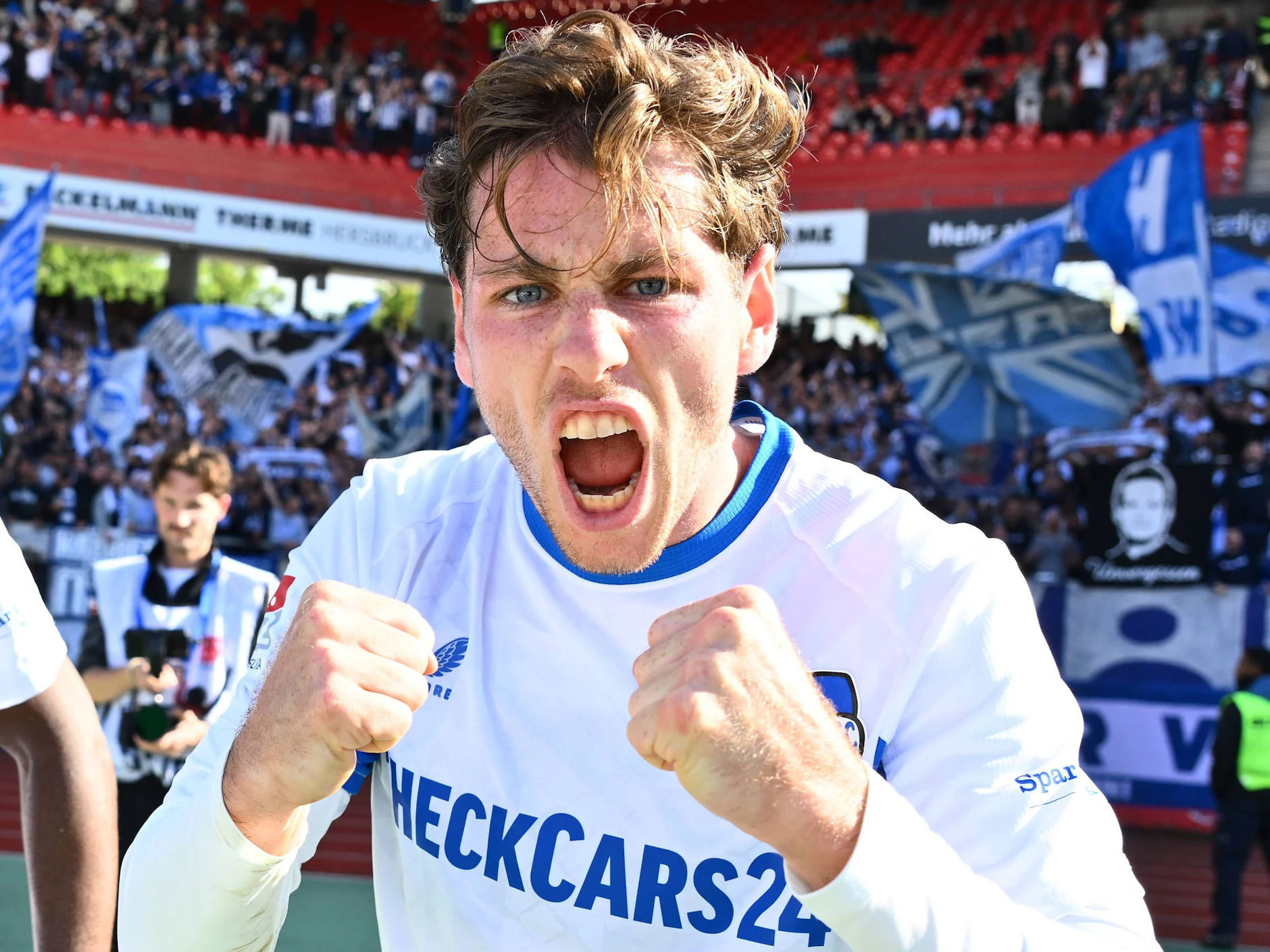 Ende September konnte Leon Jensen noch bei Herthas 3:0 in Nürnberg jubeln. Es war sein bisher letztes Spiel für die Blau-Weißen.