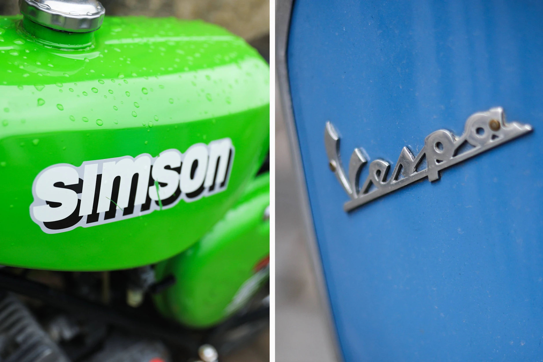 Zwei Roller, zwei Welten: Wie sehr unterscheiden sich Simson und Vespa wirklich voneinander?
