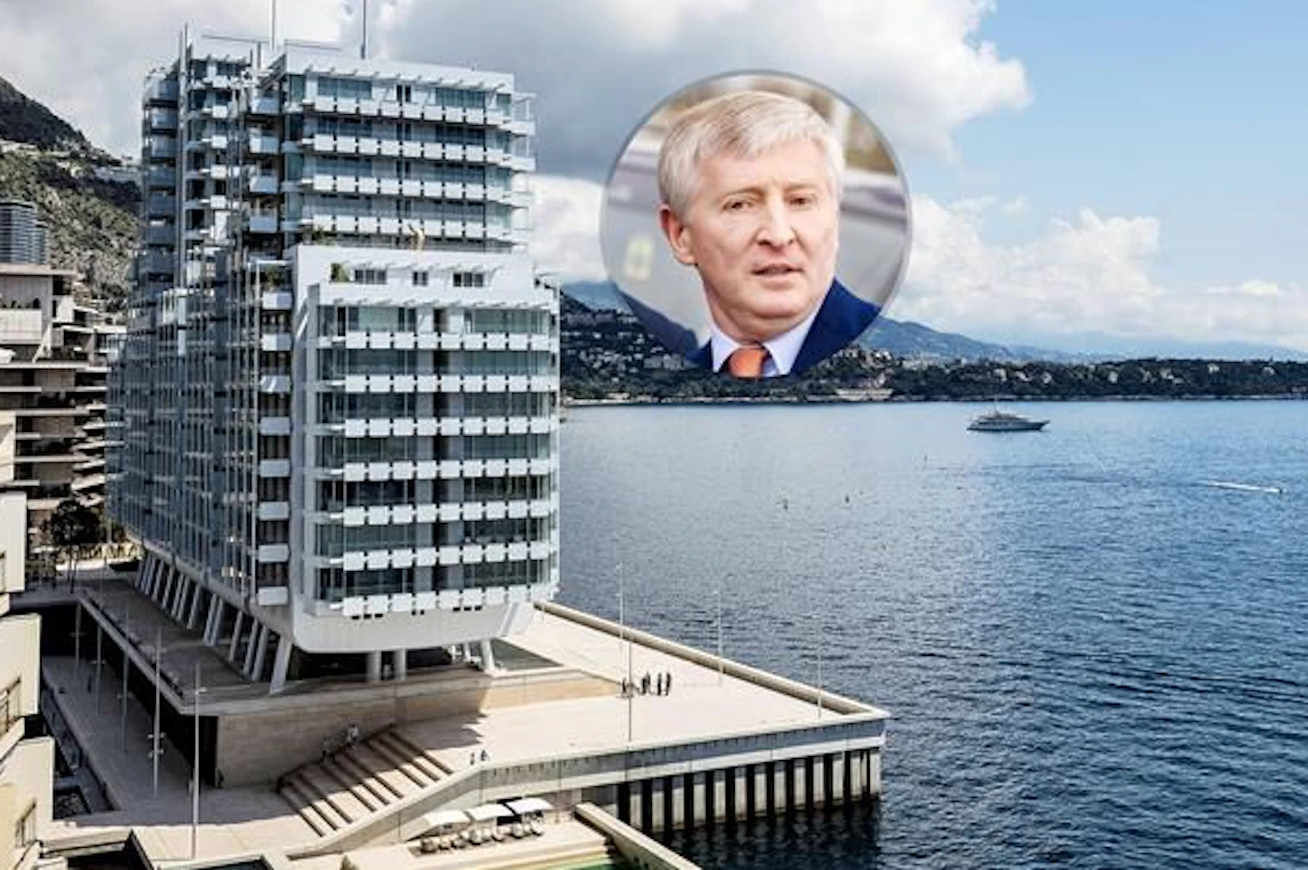 Luxusresidenz Le Renzo in Monacos Neubauquartier Mareterra. Ein fünfstöckiges Apartment soll Rinat Achmetow gehören.