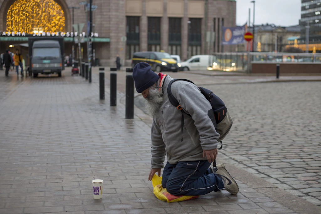 Kein weiteres Foto aus Berlin, sondern aus Helsinki: Es gibt nicht nur das eine Finnland, das im „World Happiness Report“ immer ganz oben zu finden ist.