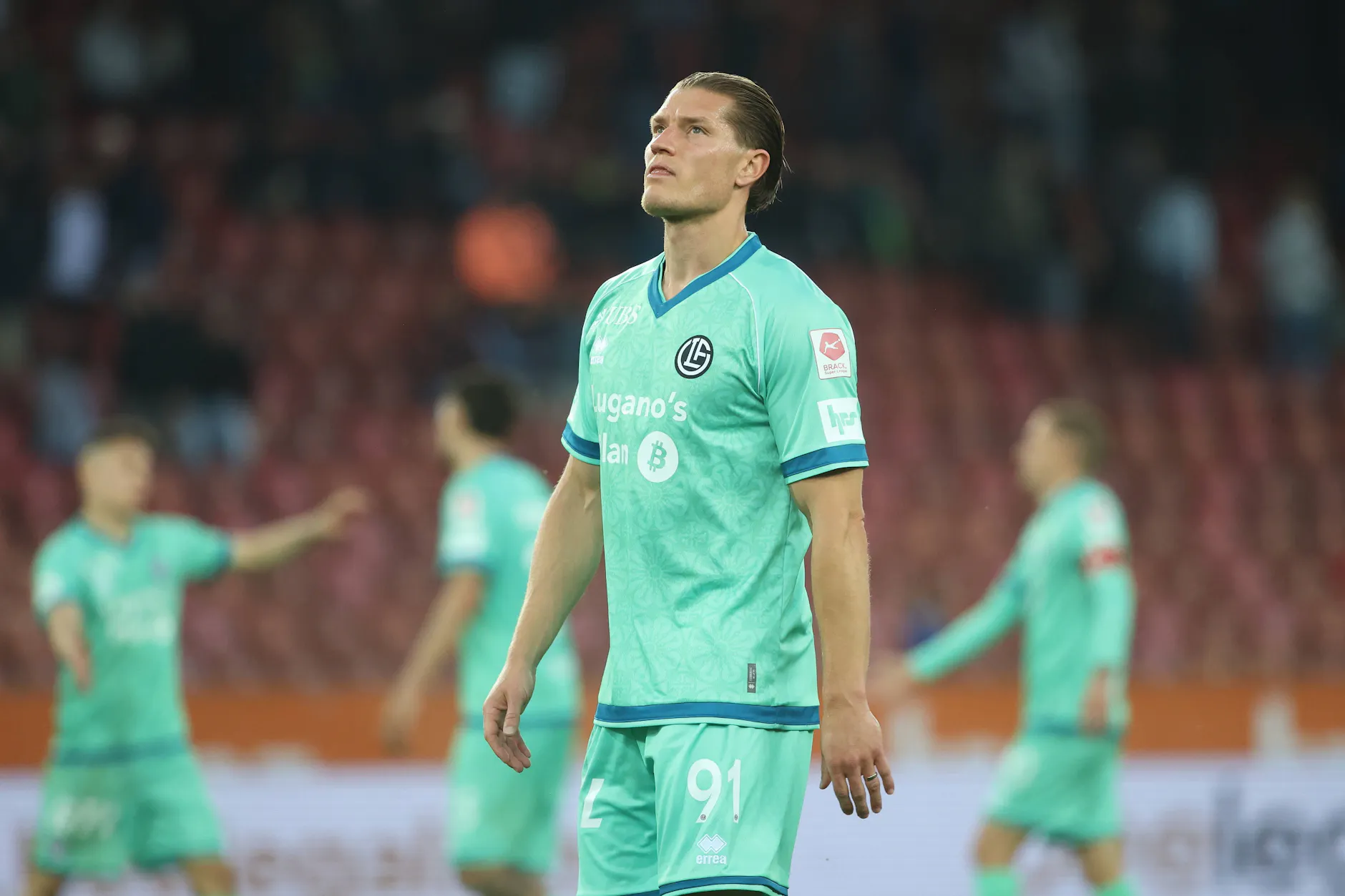 Kevin Behrens startet mit dem FC Lugano als Dritter in die Schweizer Meisterrunde.