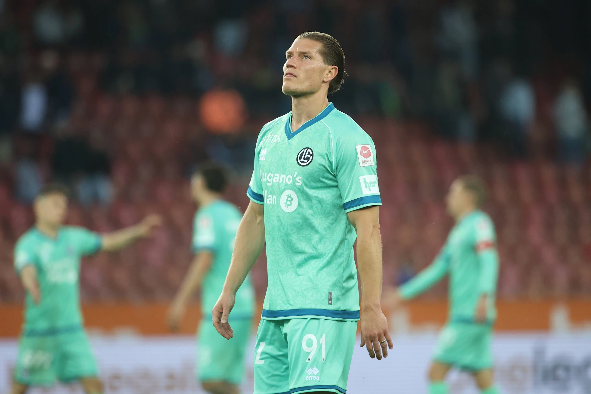 Kevin Behrens startet mit dem FC Lugano als Dritter in die Schweizer Meisterrunde.