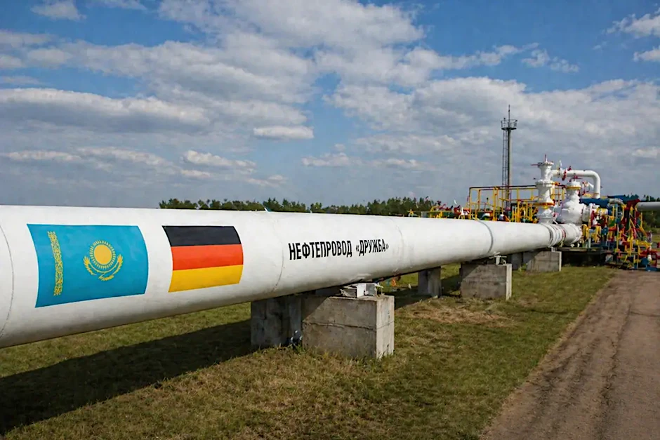 Ein Abschnitt der Druschba-Pipeline (Archivbild)