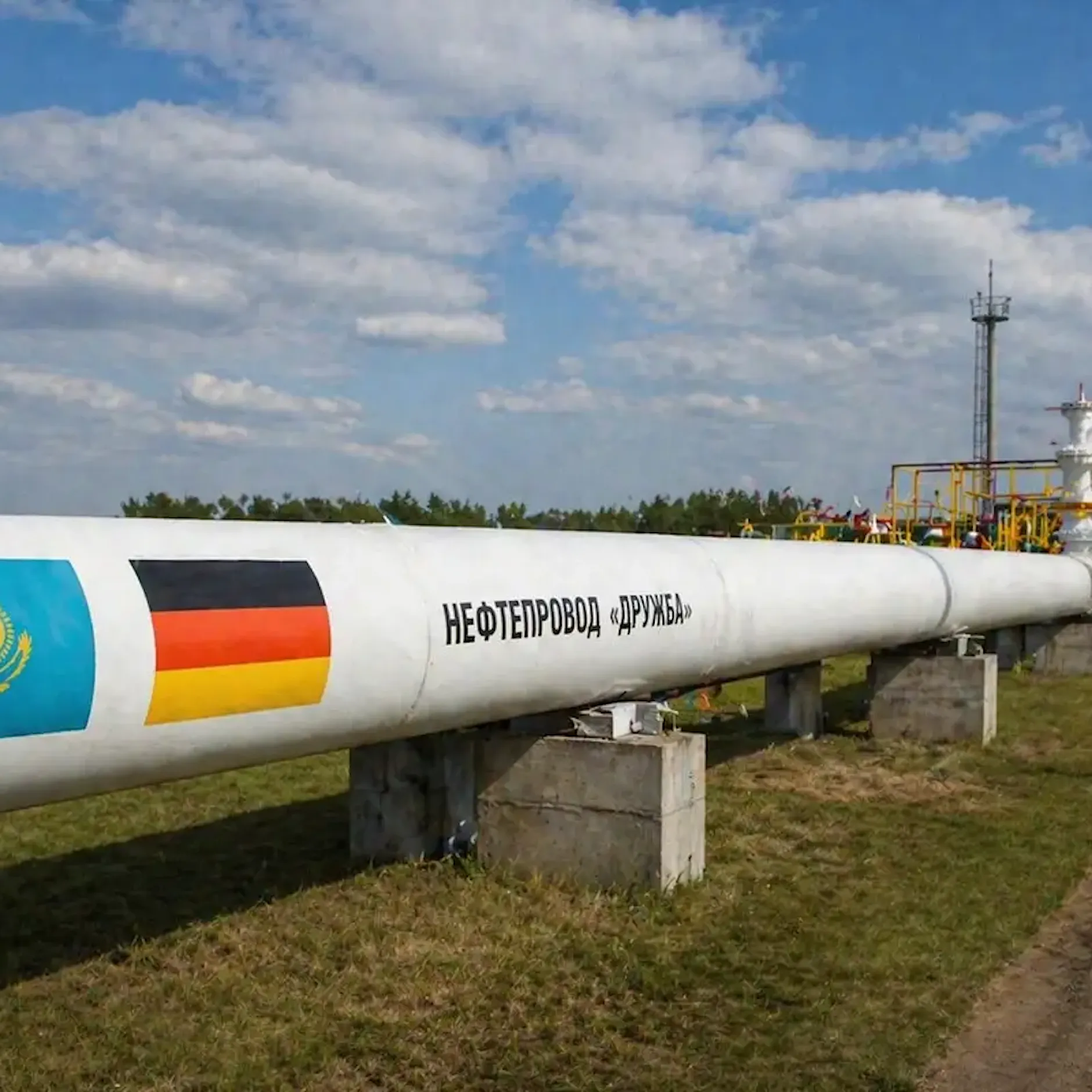 „Es stimmt“: Kasachstan bestätigt Öl-Stopp nach Deutschland über Druschba-Pipeline