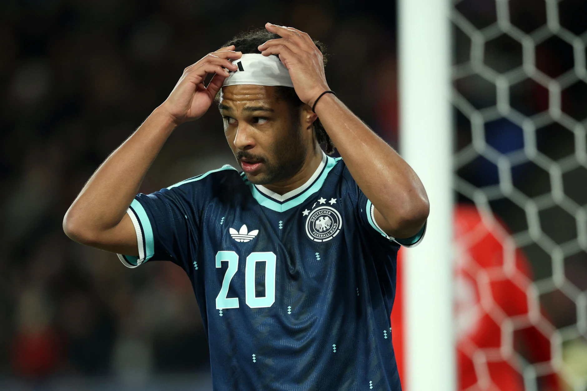 Serge Gnabry beim Länderspiel gegen die Schweiz im März