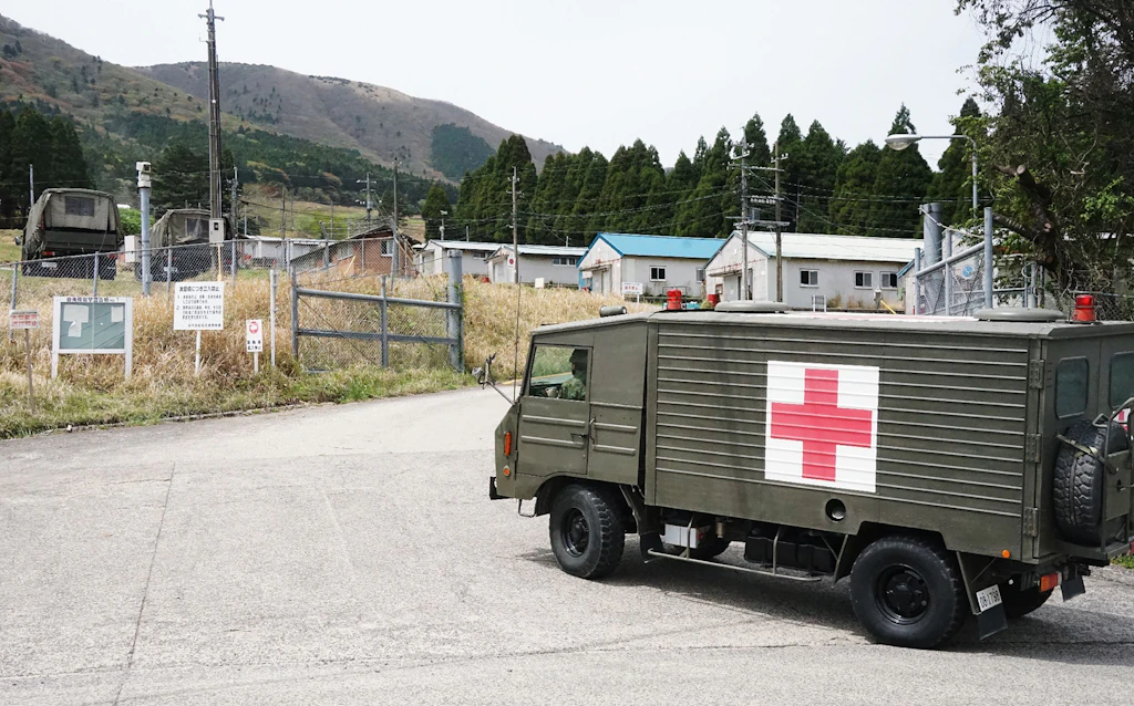 Granate explodiert in Panzer: Drei japanische Soldaten tot