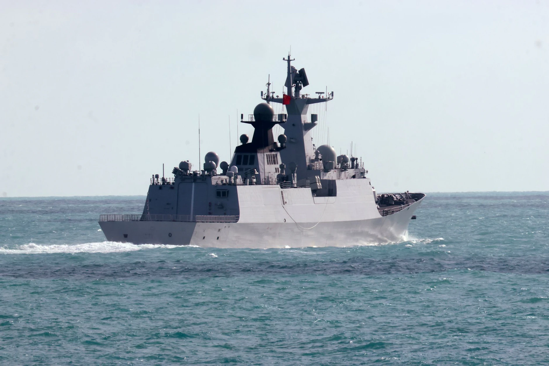 Ein Schiff der chinesischen Marine
