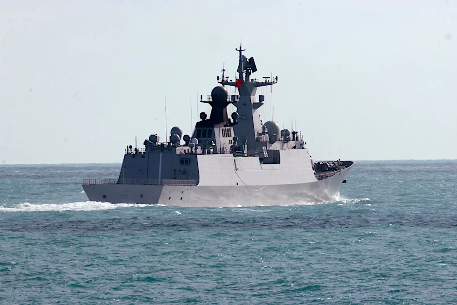 Ein Schiff der chinesischen Marine