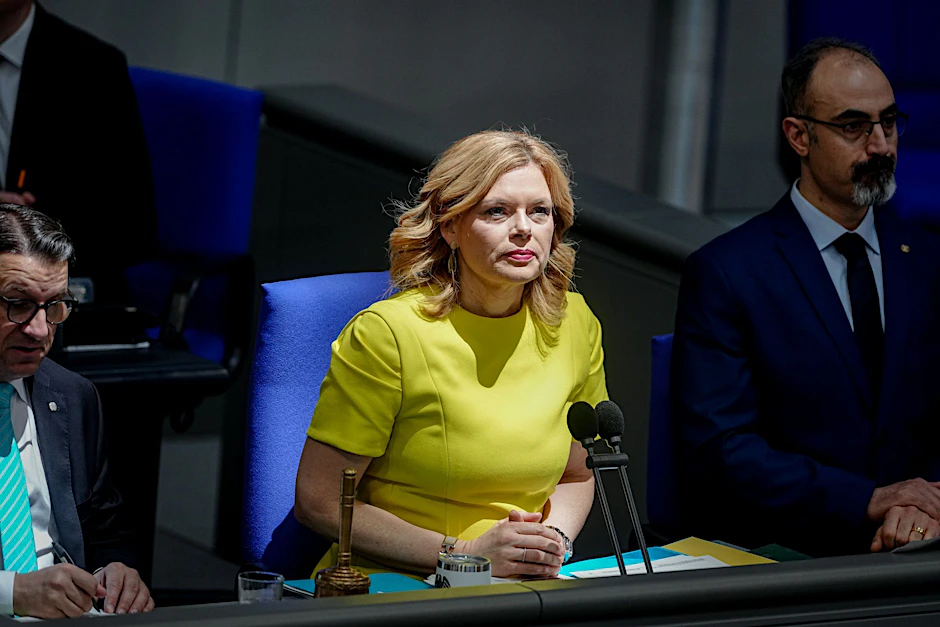 Bundestagspräsidentin Julia Klöckner (CDU) im Bundestag