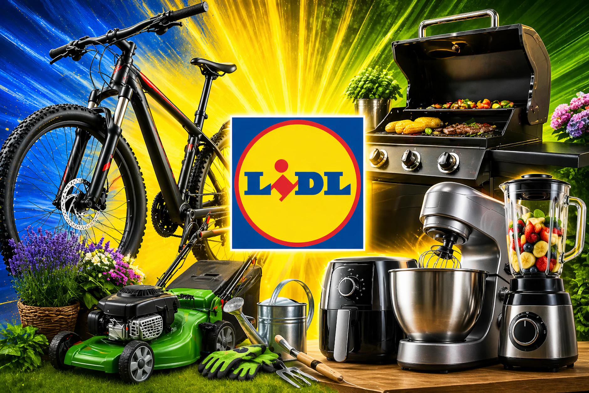 Lidl Schnäppchen für Fahrrad, Garten und Küche