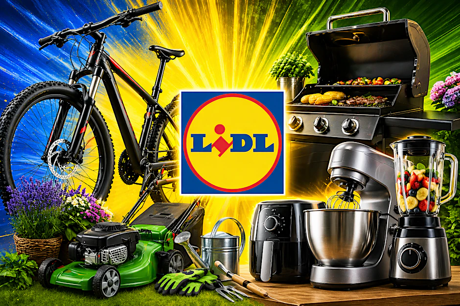 Lidl Schnäppchen für Fahrrad, Garten und Küche