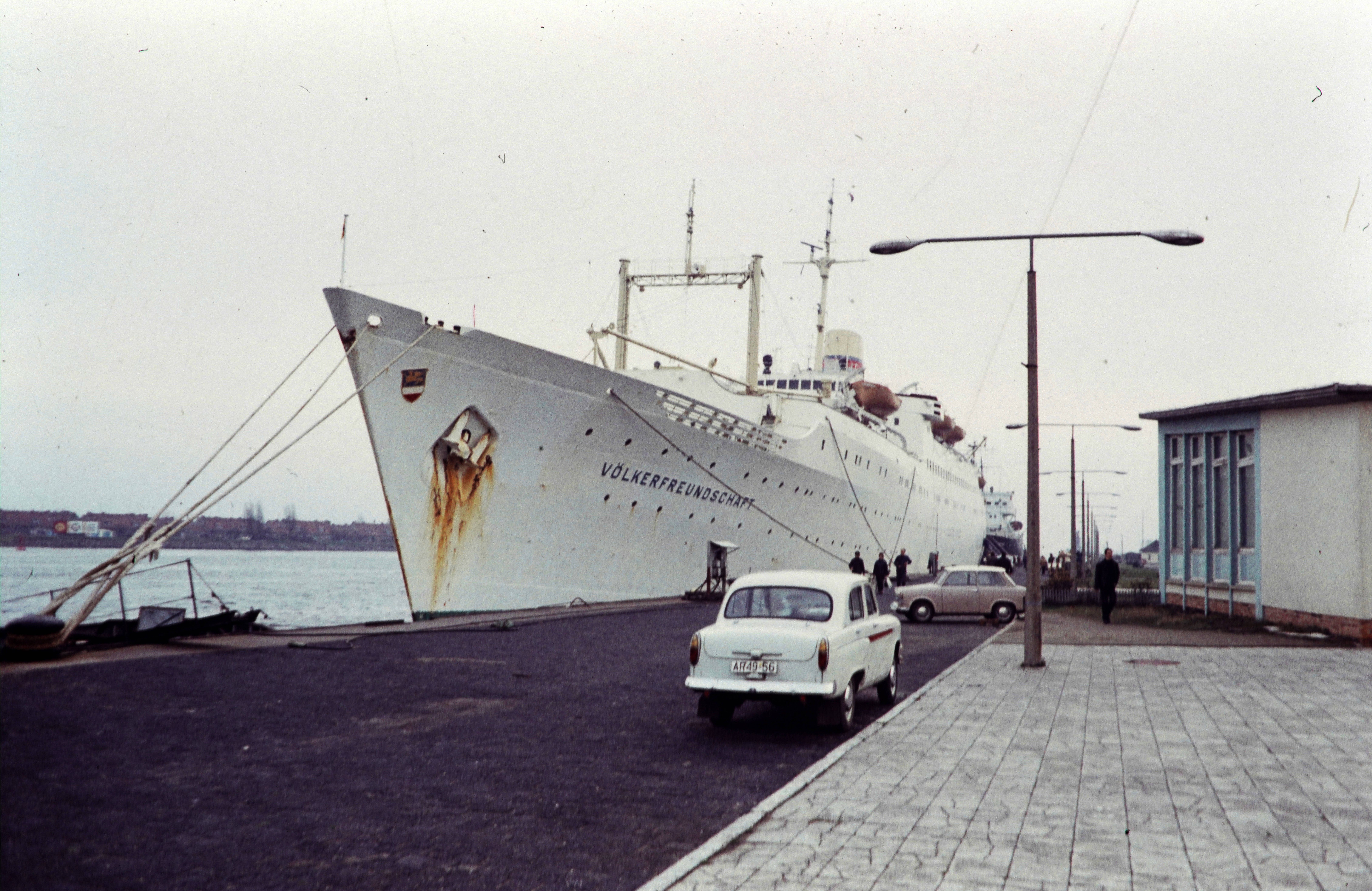 MS Völkerfreundschaft: DDR-Traumschiff wird in Gent verschrottet