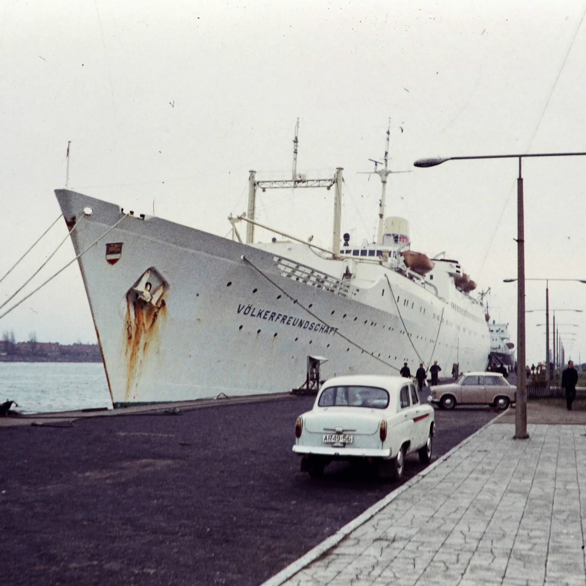MS Völkerfreundschaft: DDR-Traumschiff wird in Gent verschrottet