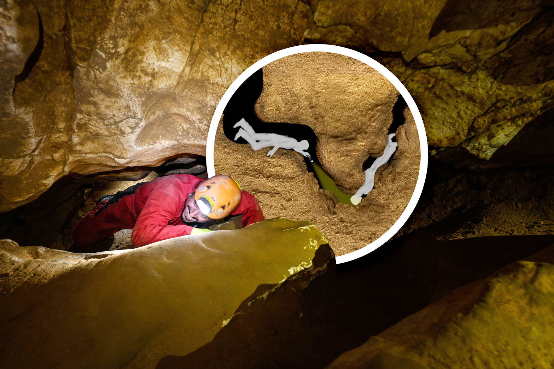 Tragischer Unfall beim Höhlenklettern: William J. Coughlin wurde in einem Tunnel in der Buzzard Roost Cave im US-Bundesstaat Kentucky eingeklemmt und starb (Symbolfoto).