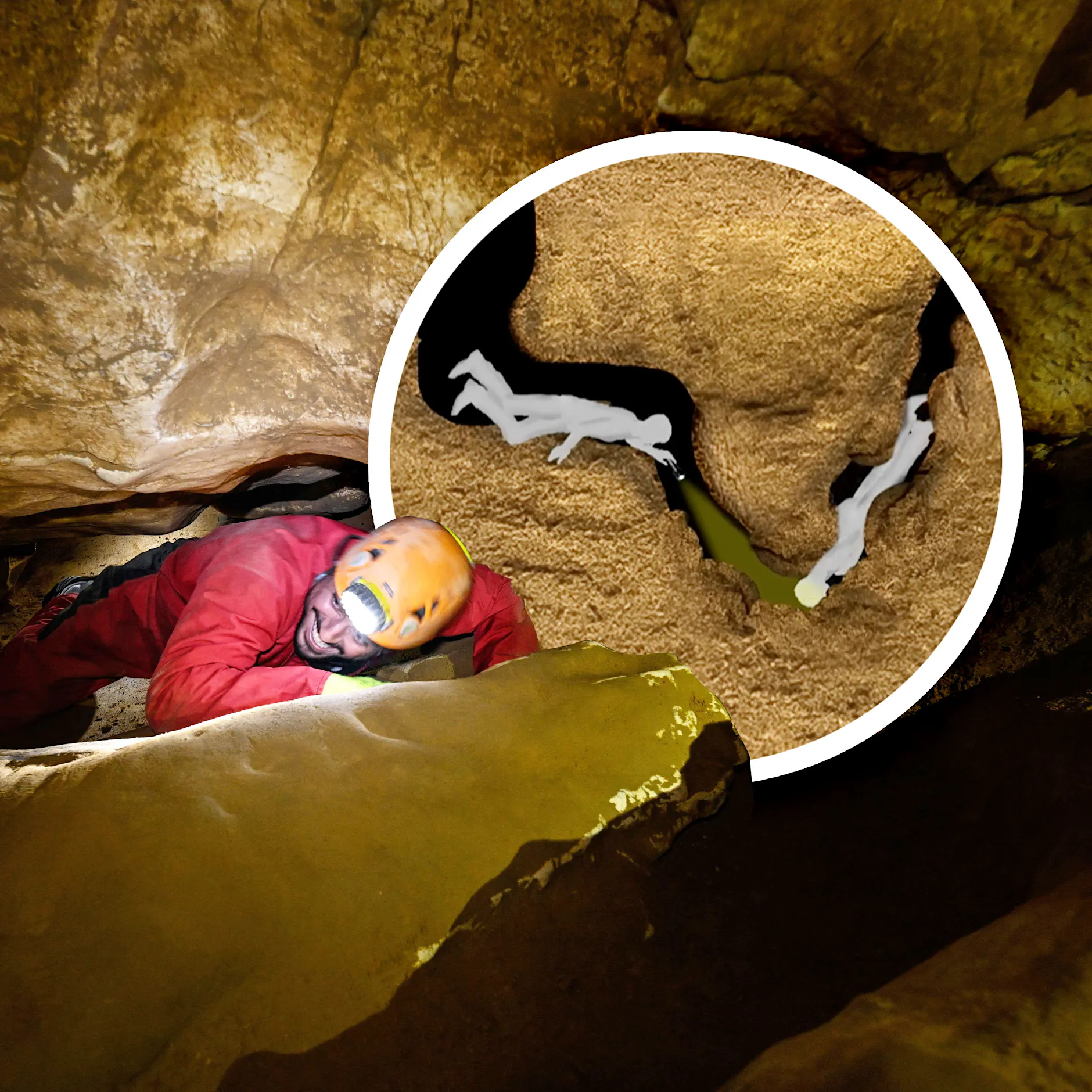 Horror-Tod: Mann bleibt in Höhle stecken und wird langsam zerquetscht