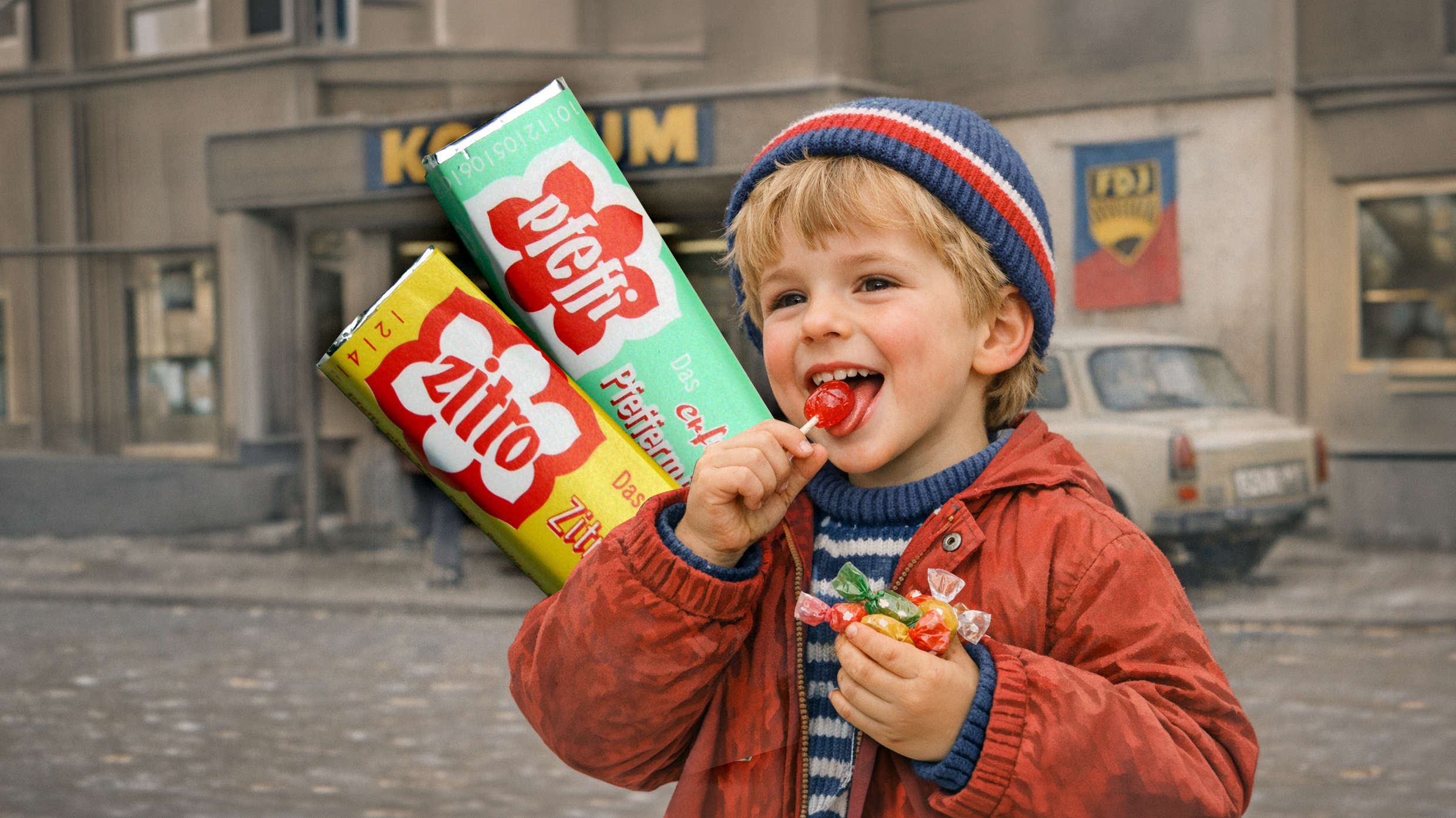 Kennen Sie Pfeffi und Zitro? DDR-Regierung brachte uns das Kult-Bonbon