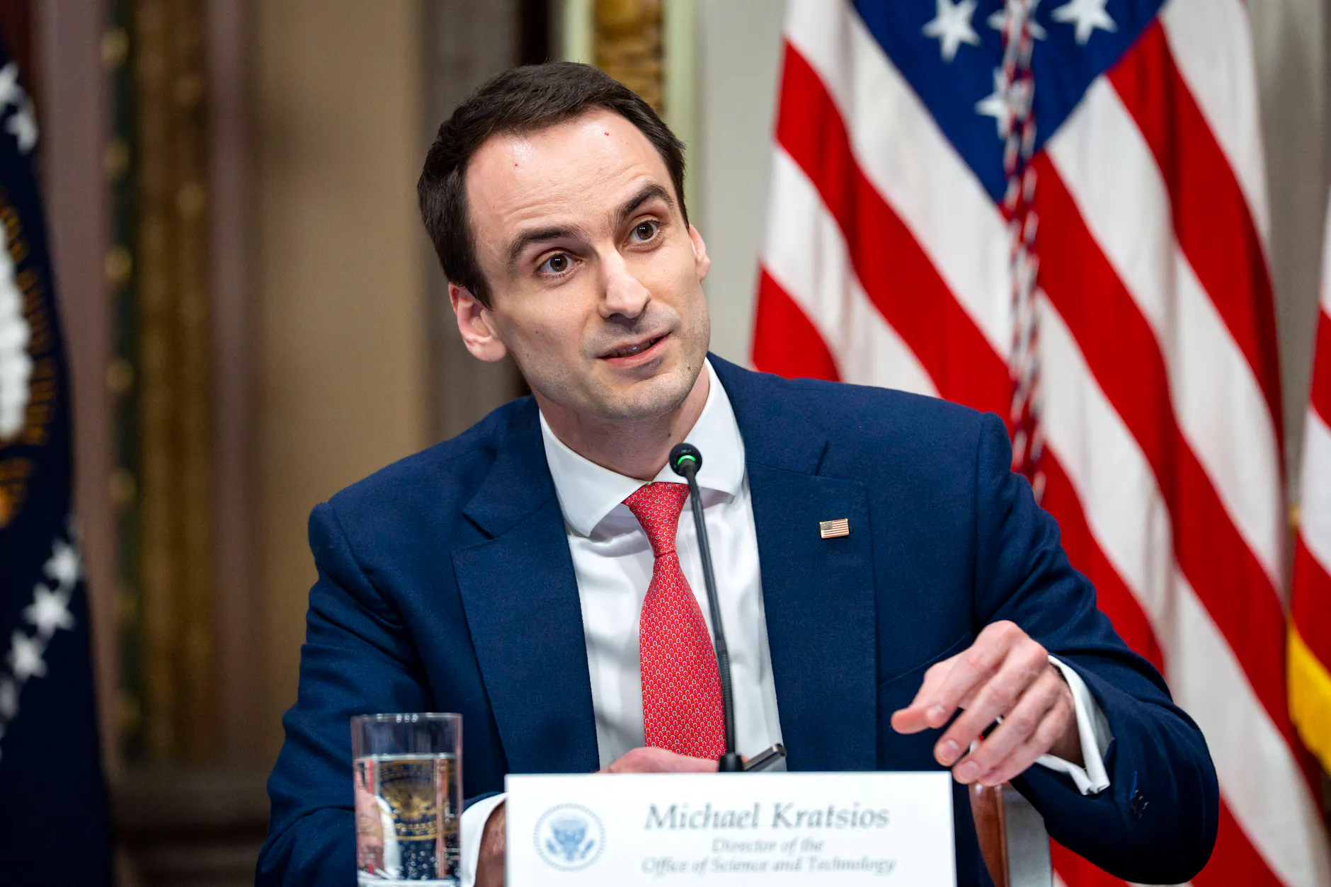 Michael Kratsios, Direktor des Büros für Wissenschafts- und Technologiepolitik im Weißen Haus