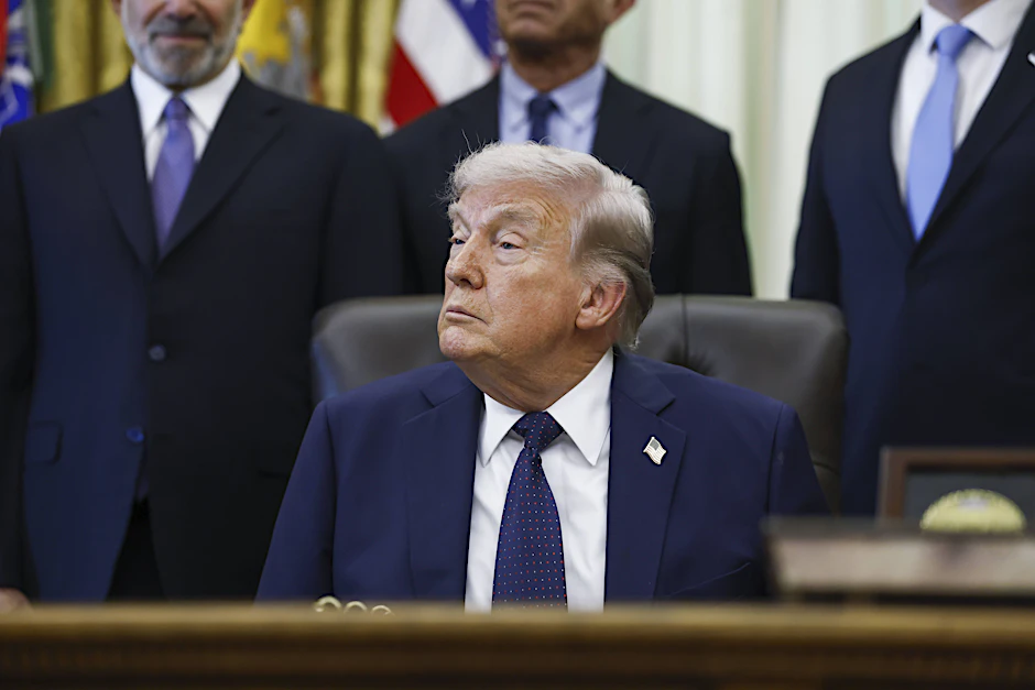 US-Präsident Donald Trump hatte einen Beitrag geteilt, in dem sich ein Kommentator abfällig über Indien äußerte.