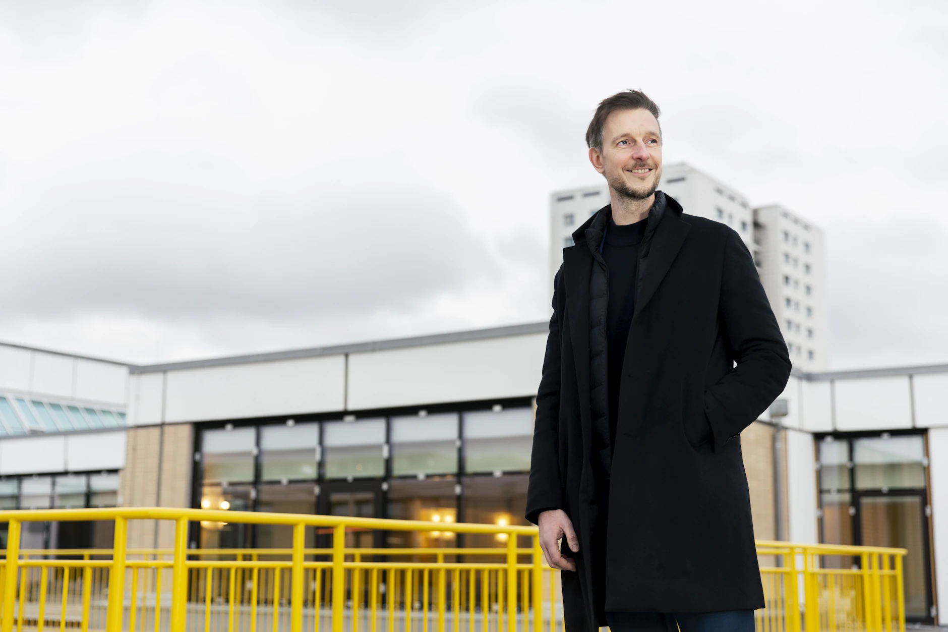 Der Stadtrat,&nbsp; der Marzahn-Hellersdorf cool machen will, Gordon Lemm kennt die Klinke noch von früher.