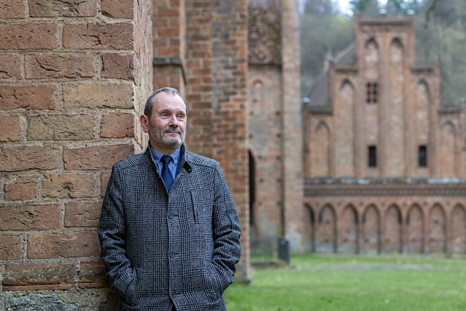An seinem Sehnsuchtsort, dem Kloster Chorin: Norman Reichelt