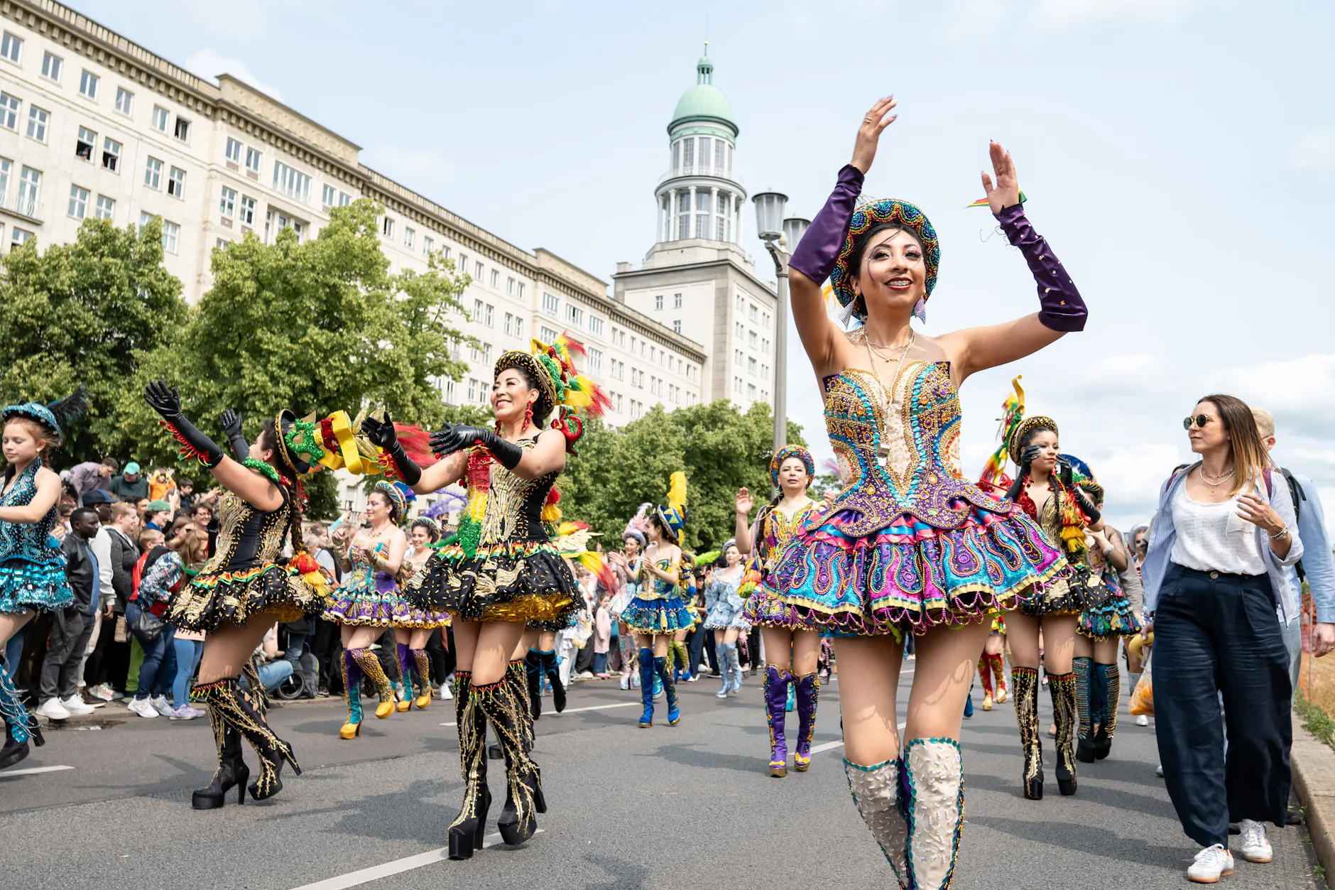 Am Pfingstwochenende steht der Karneval der Kulturen auf dem Programm.