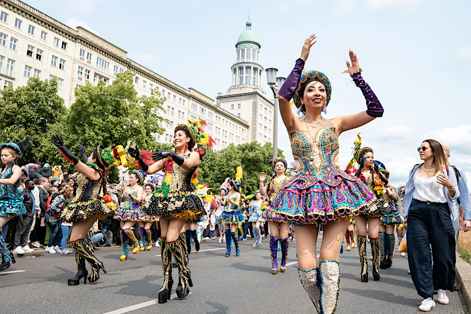 Am Pfingstwochenende steht der Karneval der Kulturen auf dem Programm.