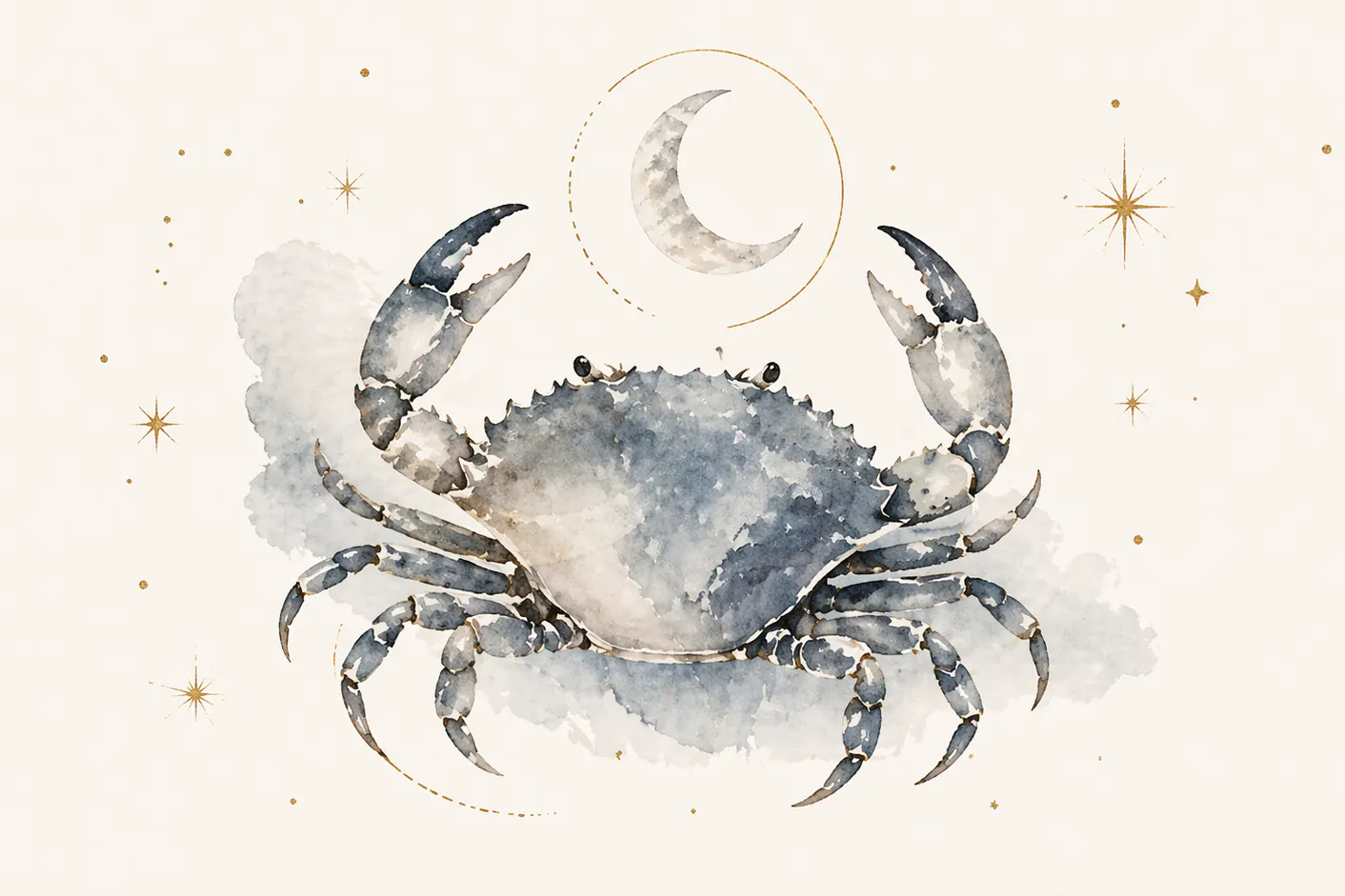 Zum Sternzeichen Krebs gehören alle, die zwischen dem 22. Juni und dem 22. Juli geboren wurden.