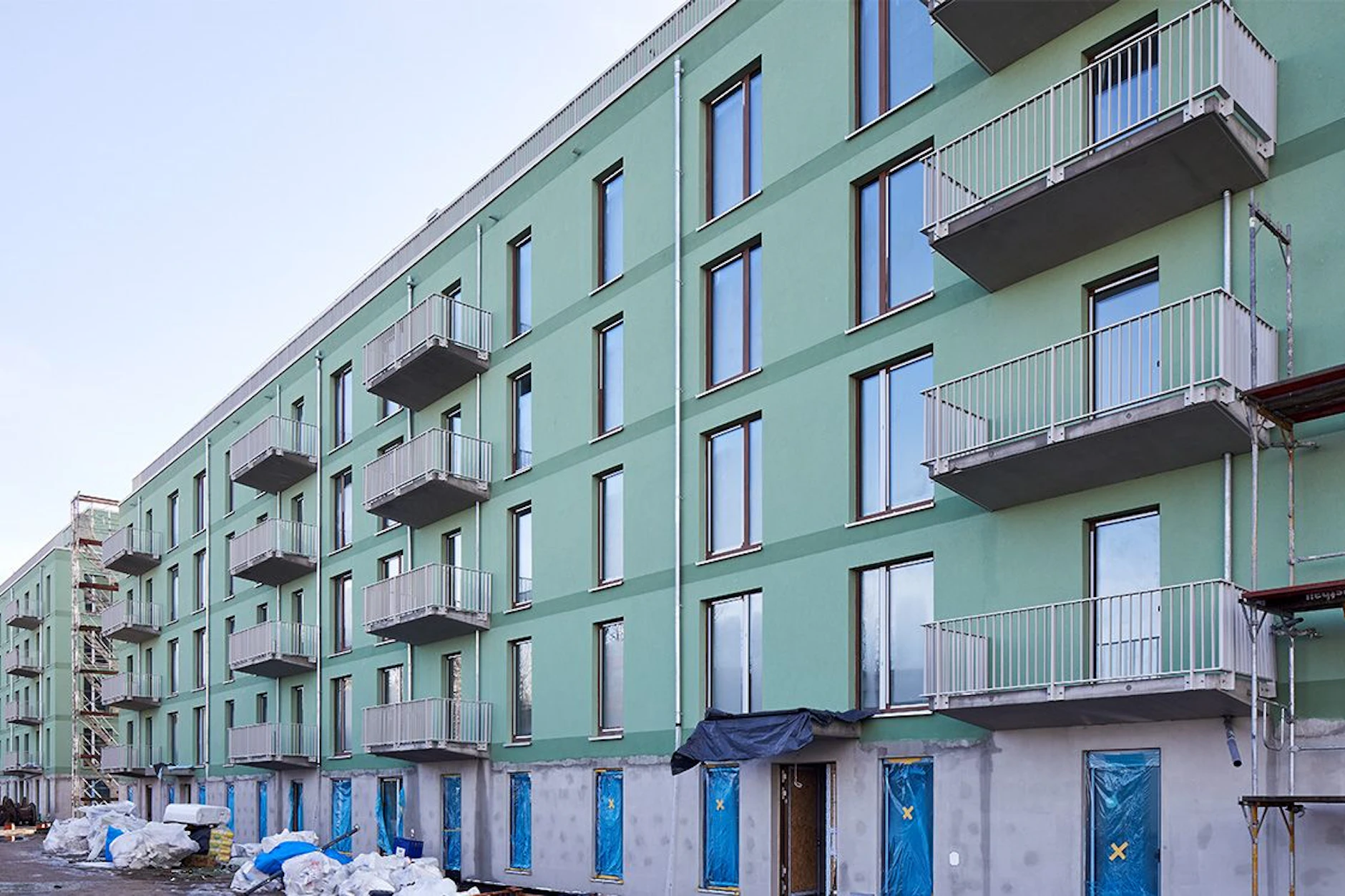 Die neuen Wohnungen zeichnen sich auch durch ein modernes Energiekonzept aus.