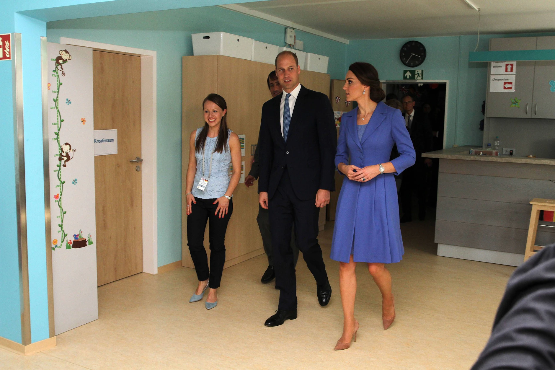 Prinz William und Herzoin Kate besuchten 2017 das Kinder- und Jugendhaus Bolle in Marzahn.