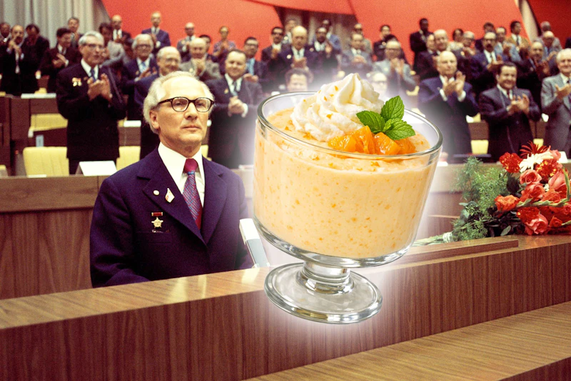 Orangencreme wie im Palast der Republik: Nachtisch mit Geschichte