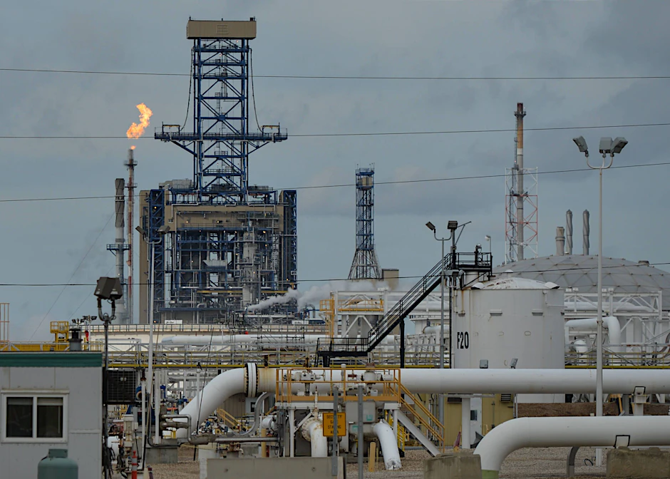 Ein Terminal der Firma Enbridge in Alberta.