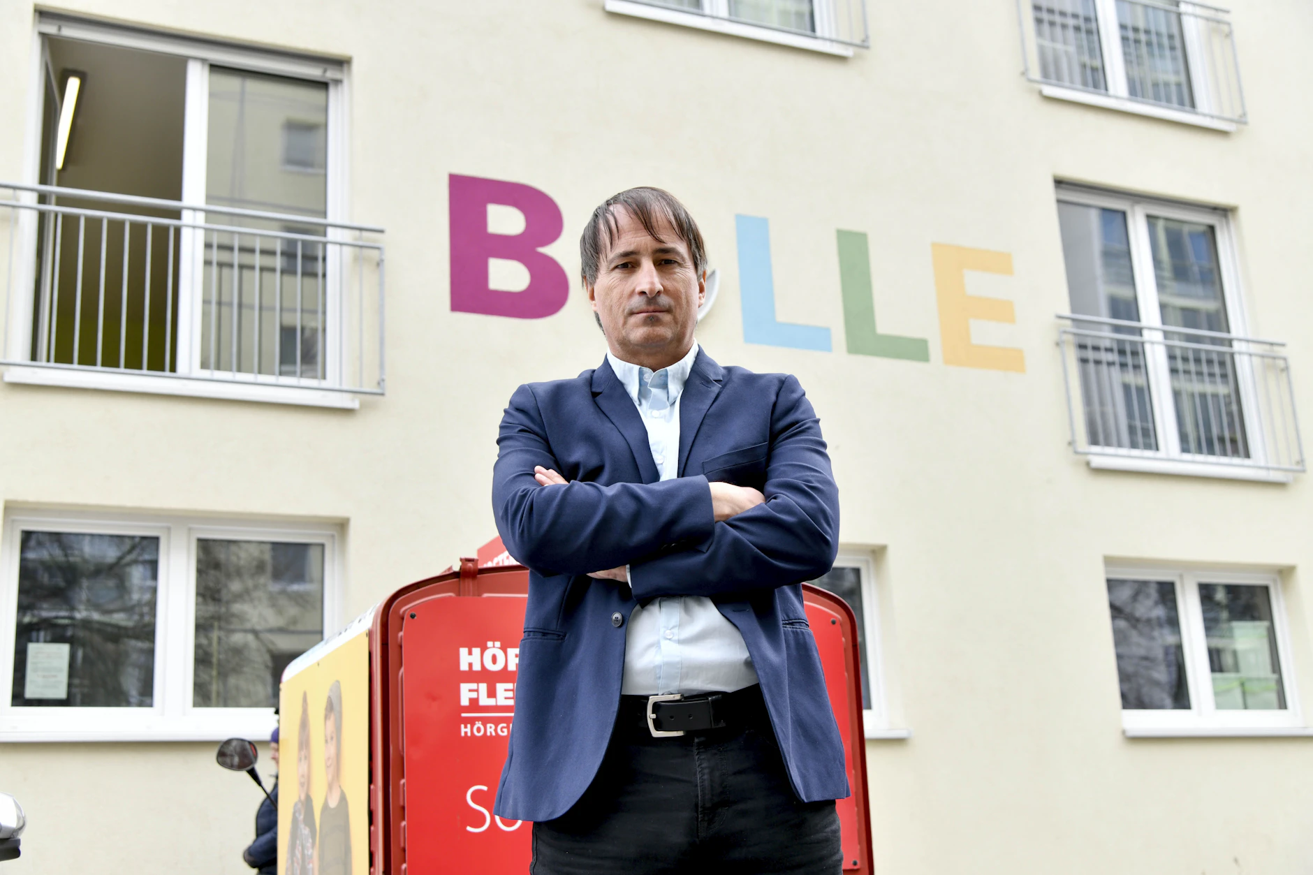 Eckhard Baumann ist Chef des Vereins Straßenkinder e.V., der auch hinter dem Kinder- und Jugendhaus Bolle in Marzahn steht.