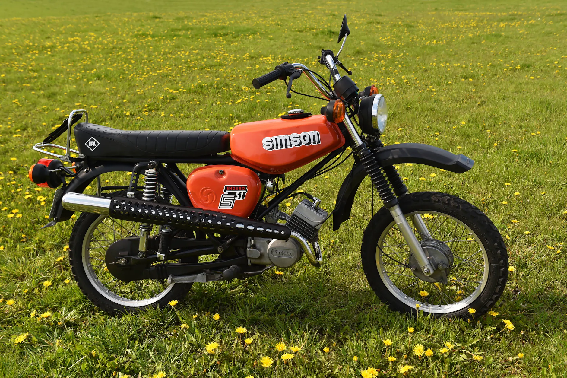 Die Simson S 51 wurde in Suhl millionenfach gebaut.