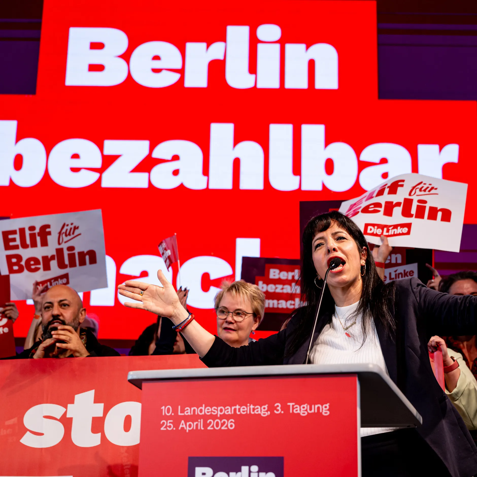 Image - Linke träumt vom Roten Rathaus – doch zwischen Parteitagspathos und Realität klafft eine Lücke