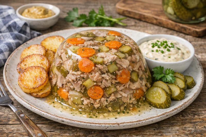 Omas Schüsselsülze aus der DDR: Schnell kochen, bevor es zu spät ist!