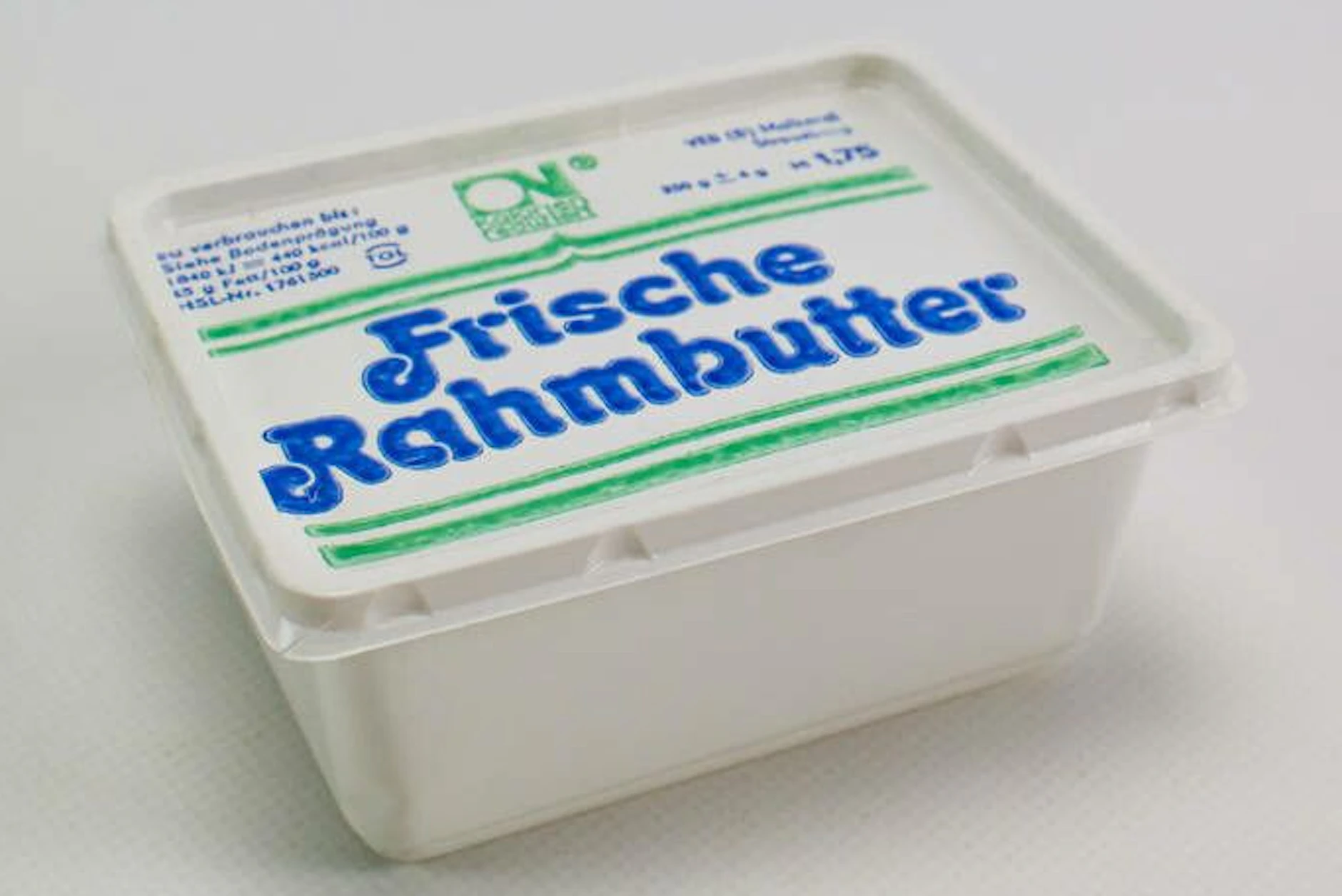 Erinnern Sie sich noch an die frische Rahmbutter aus der DDR? Diese Buttersorte wurde aber erst ab 1970 produziert.