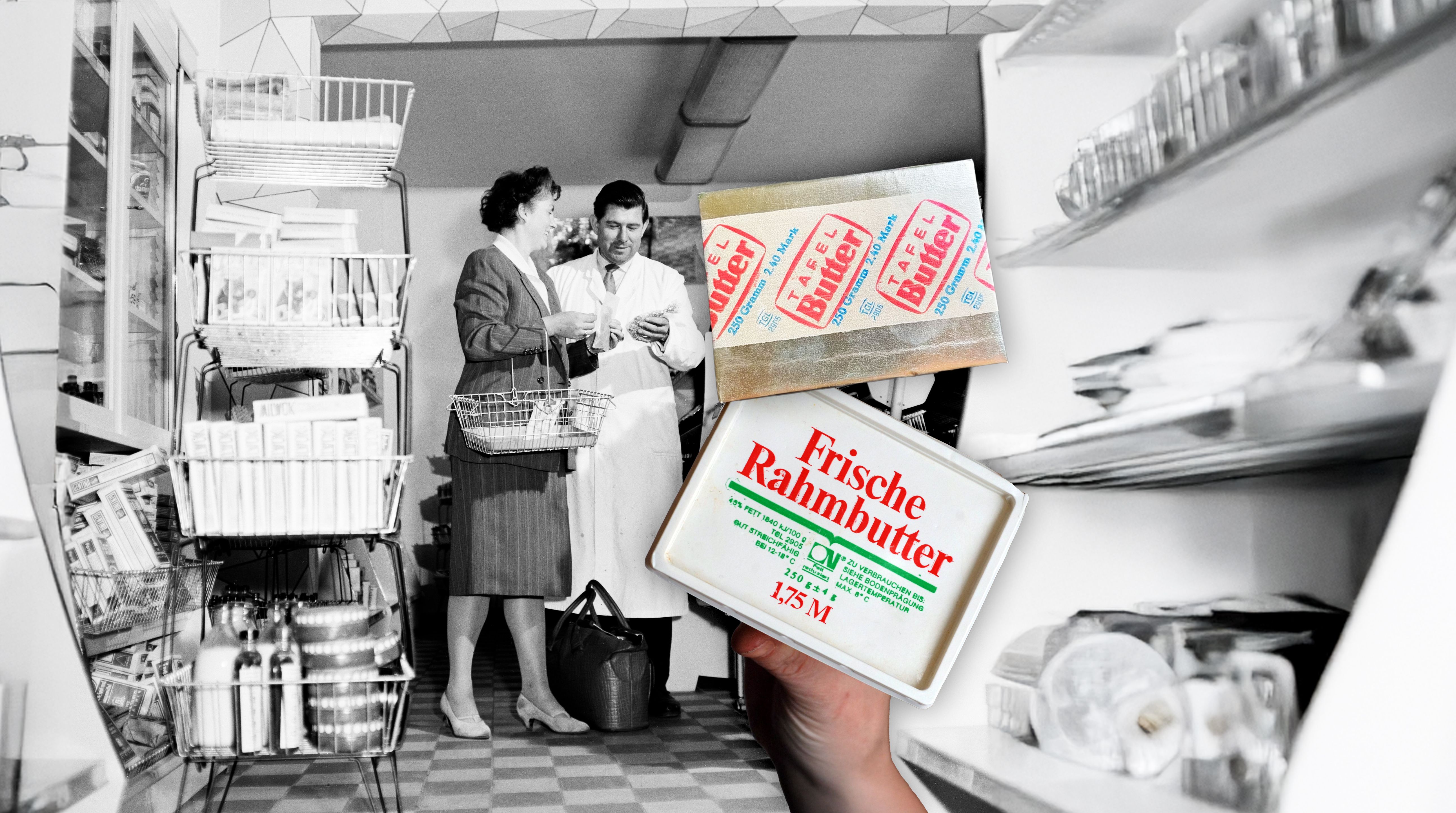 DDR-Bürger schwänzten für Butter die Arbeit: Stasi hatte Fett im Visier