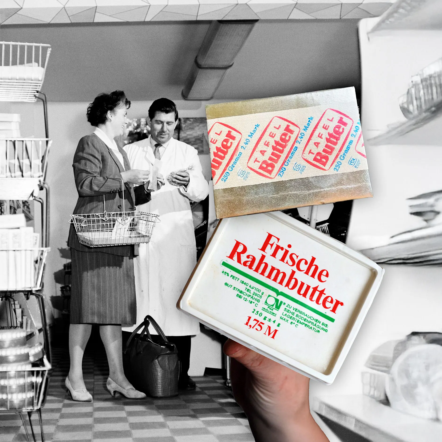DDR-Bürger schwänzten für Butter die Arbeit: Stasi hatte Fett im Visier