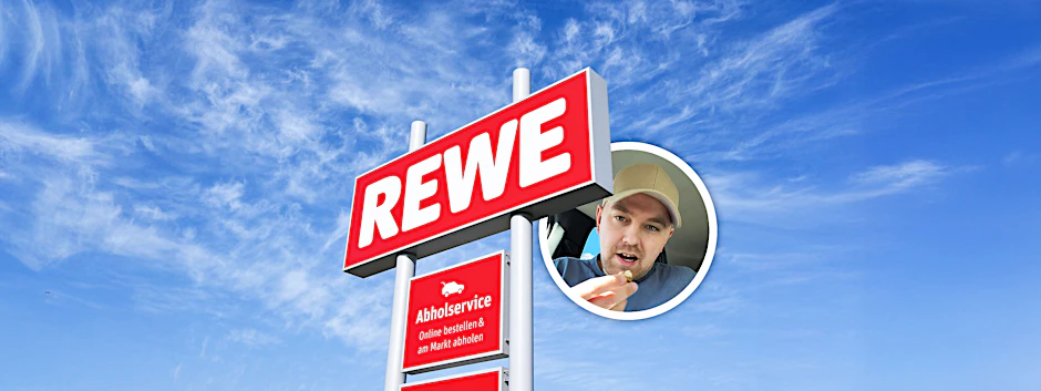 Blogger MrBlogify veröffentlichte im Netz einen verrückten Spartrick für Rewe. Doch der gefällt nicht jedem.