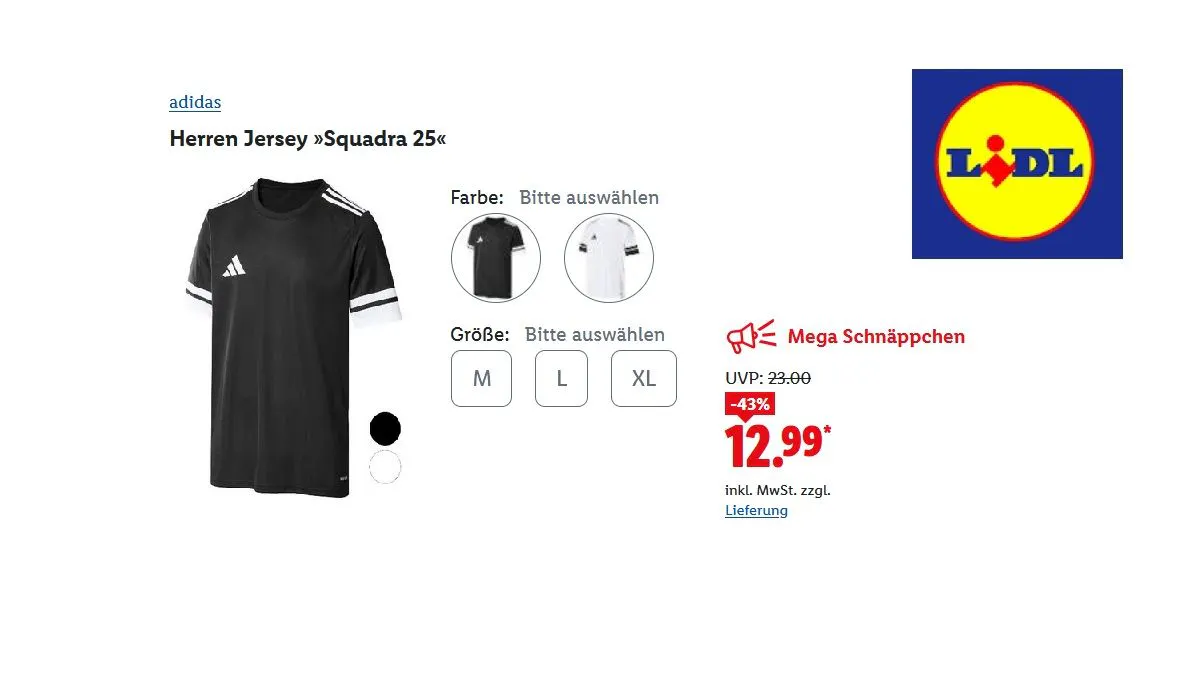 adidas Herren Jersey Squadra 25