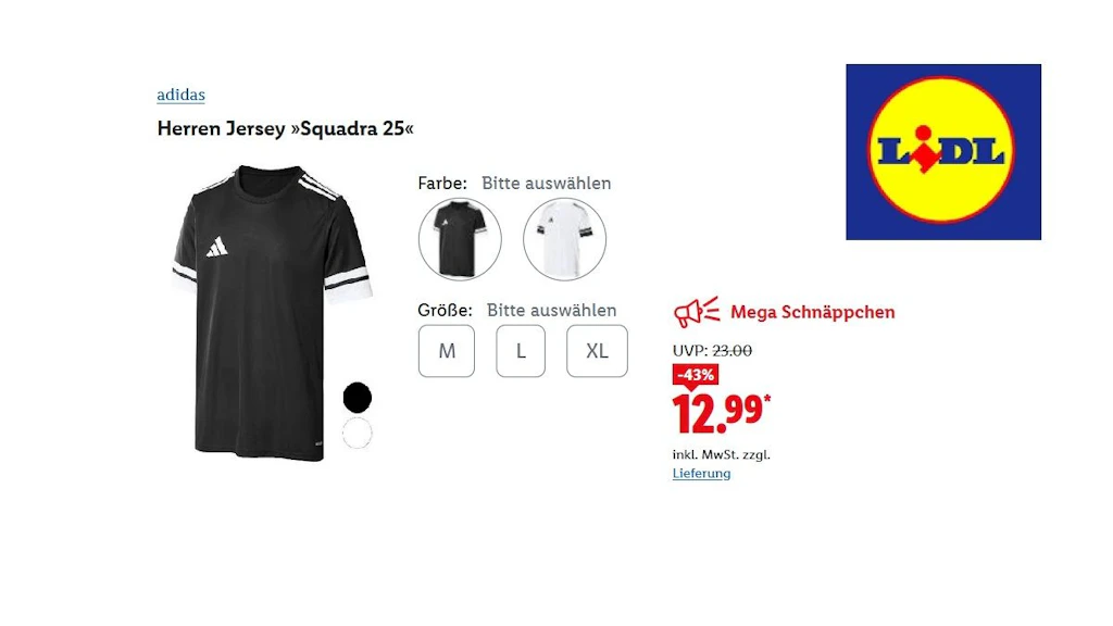 adidas Herren Jersey Squadra 25 