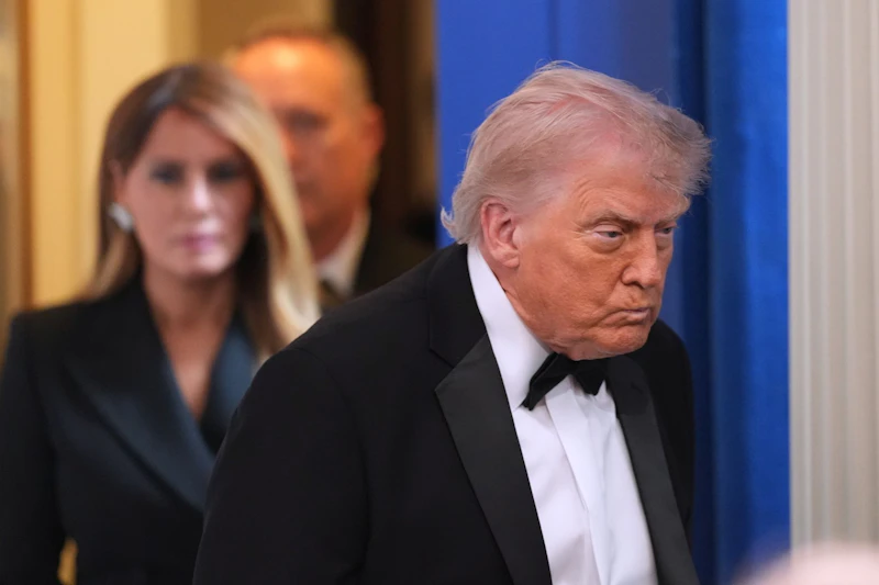 Manifest des Attentäters: Trump schnauzt Journalistin an