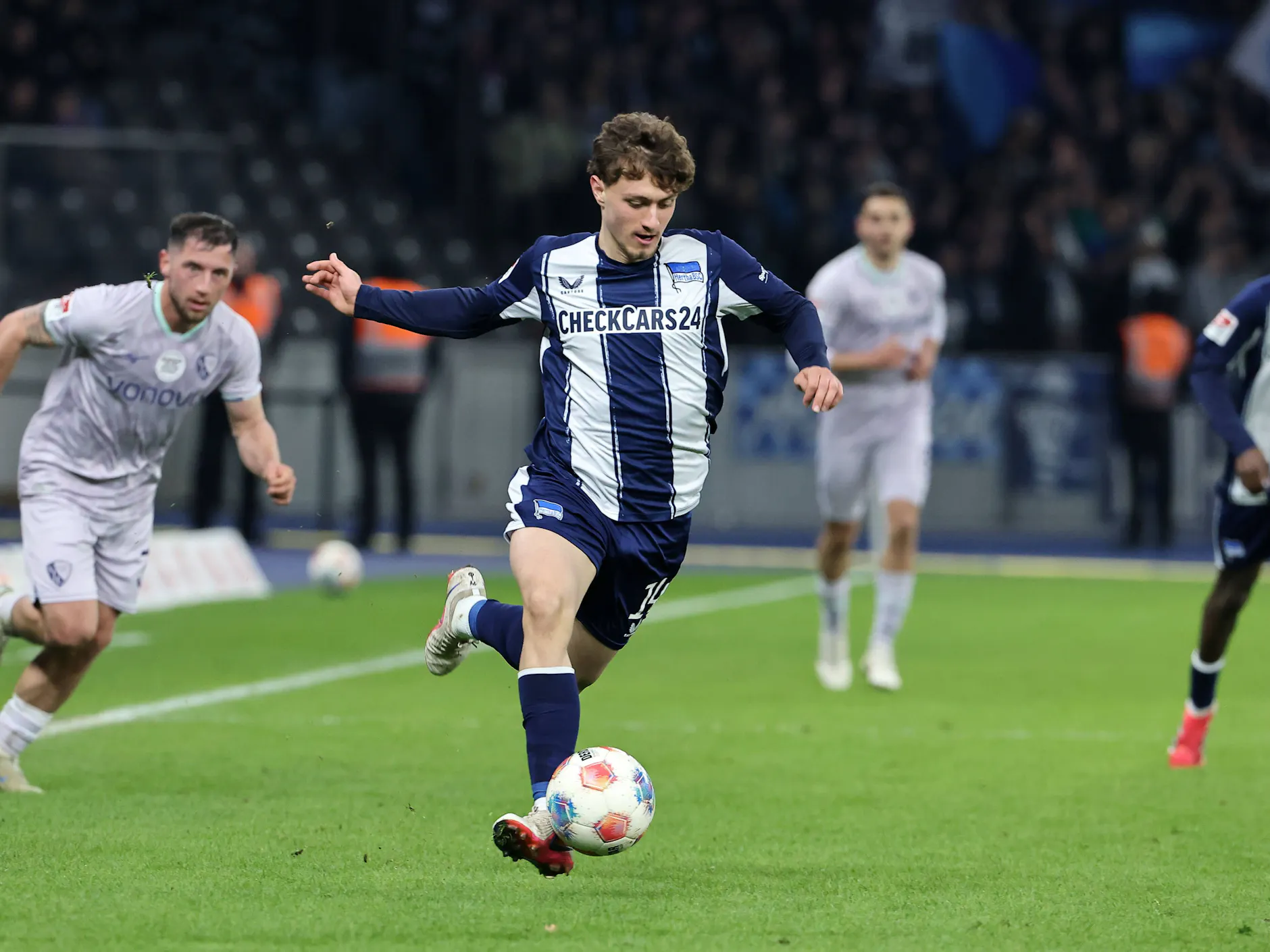 Flügelstürmer Maurice Krattenmacher ist vom FC Bayern ausgeliehen. Hertha BSC will ihn auch in der nächsten Saison behalten.