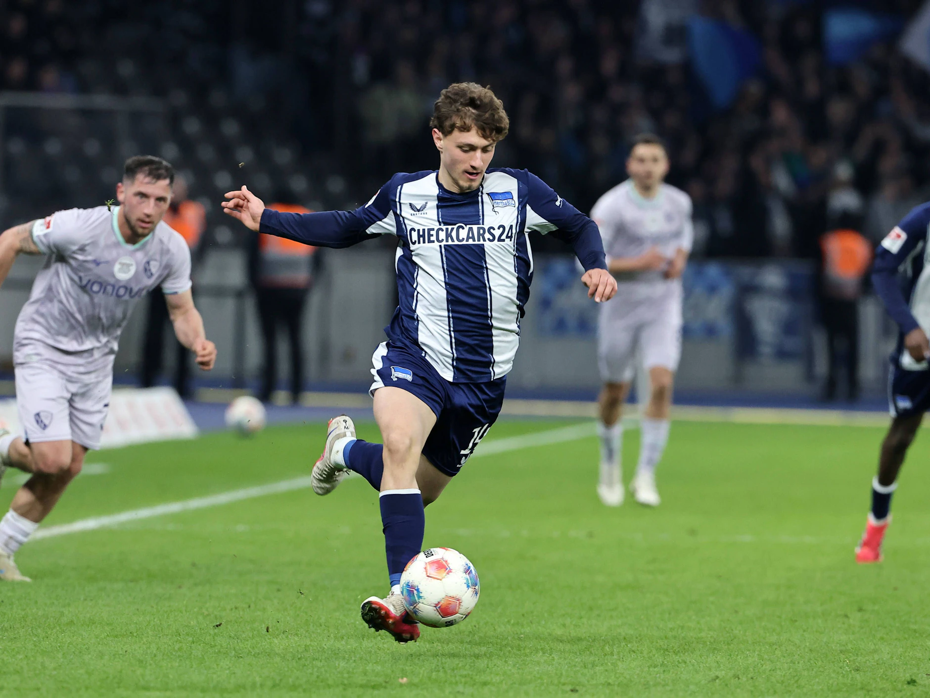 Flügelstürmer Maurice Krattenmacher ist vom FC Bayern ausgeliehen. Hertha BSC will ihn auch in der nächsten Saison behalten.